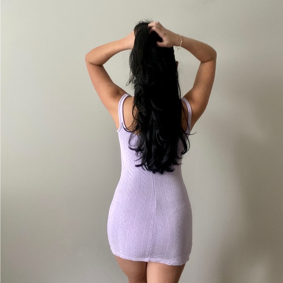 Pull & Bear Light Purple mini dress - Picture 3 of 3